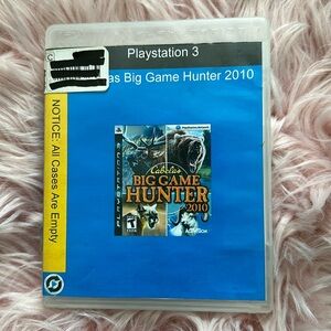 Cabela’s Big Game Hunter 2010 Disk PlayStation 3 Video Game